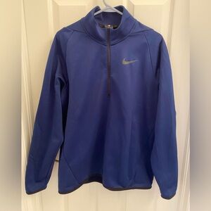 NIKE Dri-fit Therma Sweatshirt Men’s Size L Blue